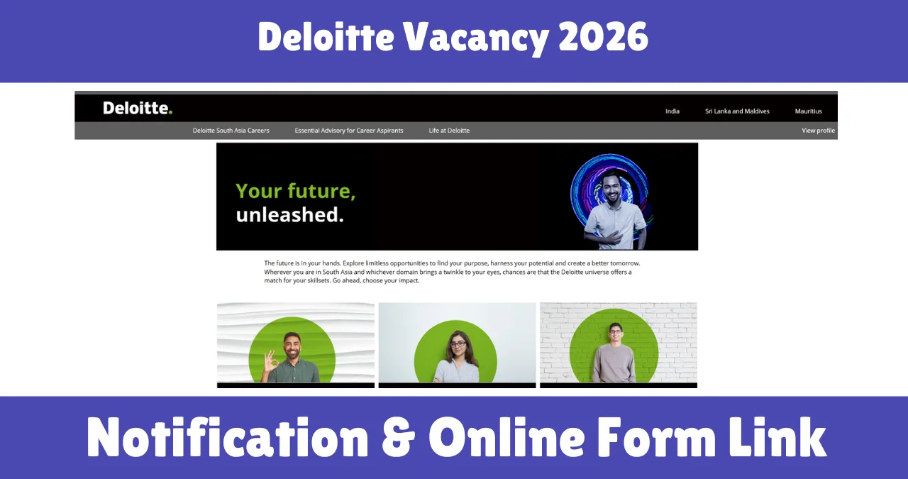 Deloitte Vacancy 2026